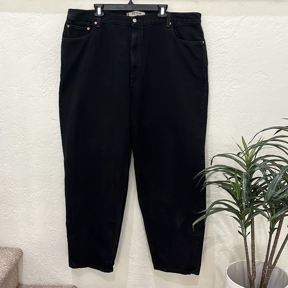 LEVI’S Men’s Comfort Fit Black Jeans W46 L30 - Picture 11 of 14